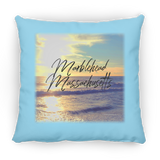 Marblehead, Massachusetts Sun & Waves - Pillow, Small