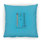 Marblehead, Lighthouse Plan - Pillow, Large