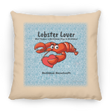 Marblehead, Lobster Lover, What Happens in MHead - Pillow, Medium