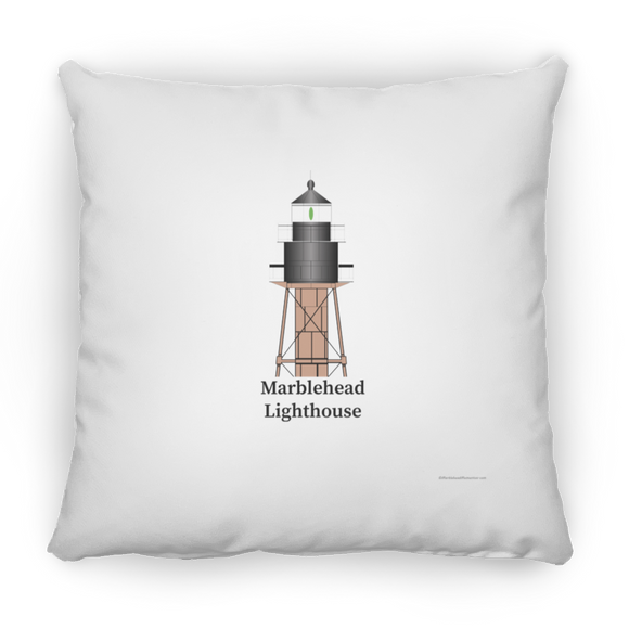 Marblehead, Lighthouse Top - Pillow, Small