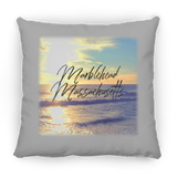 Marblehead, Massachusetts Sun & Waves - Pillow, Small