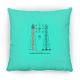 Marblehead, Lighthouse Plan - Pillow, Large