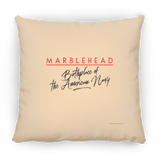 Marblehead, Birthplace of American Navy - Pillow, Large