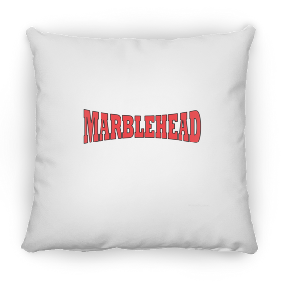 Marblehead, Red Black - Pillow, Medium