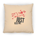 Just Kiss Me - Pillow, Medium