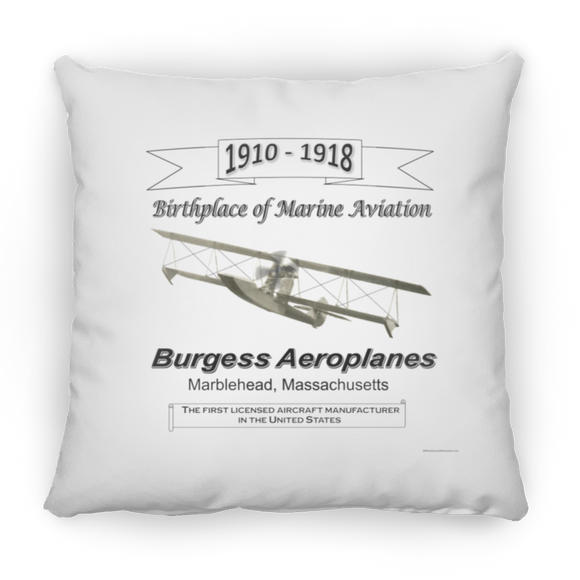 Marblehead, Birthplace of Marine Aviation - Pillow, Medium