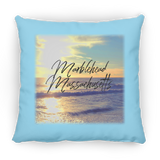 Marblehead, Massachusetts Sun & Waves - Pillow, Large