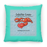 Marblehead, Lobster Lover, What Happens in MHead - Pillow, Medium