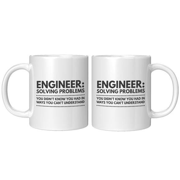Engineer Solving Problems - Mug v3
