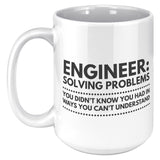 Engineer Solving Problems - Mug v3