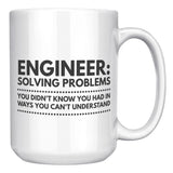 Engineer Solving Problems - Mug v3