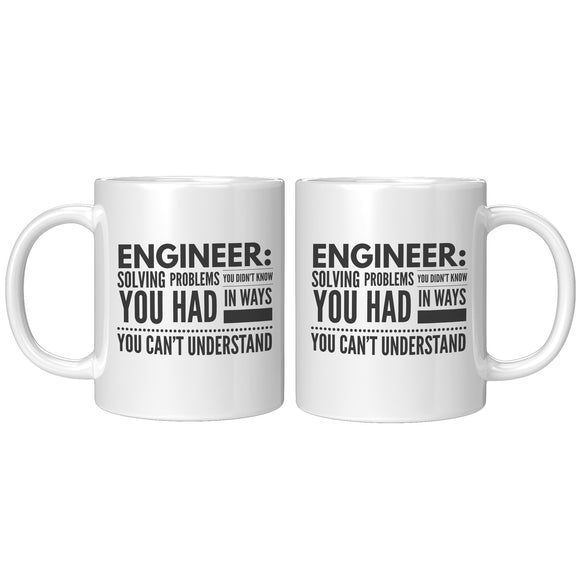 Engineer Solving Problems - Mug v5
