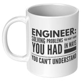 Engineer Solving Problems - Mug v5