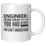 Engineer Solving Problems - Mug v5