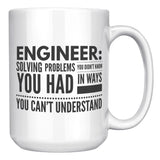 Engineer Solving Problems - Mug v5