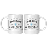 Entering Marblehead Sign - Mug