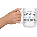 Entering Marblehead Sign - Mug