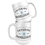 Entering Marblehead Sign - Mug