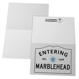 Entering Marblehead sign 5x7 Note Card