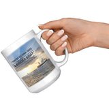 Gonna Need A Bigger Boat-Orca,Guys,Shark,Sunset - Mug