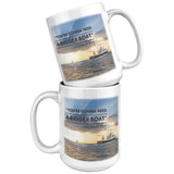 Gonna Need A Bigger Boat-Orca,Guys,Shark,Sunset - Mug