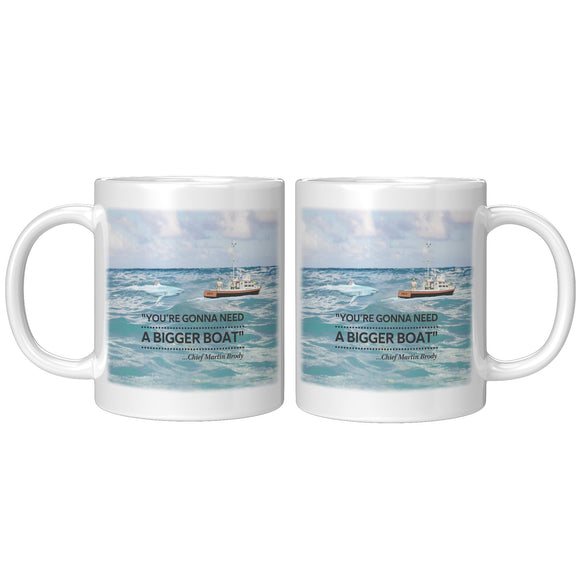 Gonna Need a Bigger Boat Scene - Mug