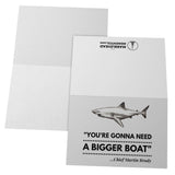 JAWS - Gonna Need a Bigger Boat 5x7 Note Card