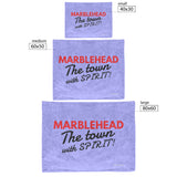 MARBLEHEAD - Town With Spirit - Fleece Blanket - Blue