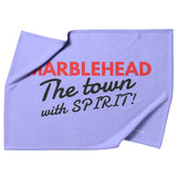MARBLEHEAD - Town With Spirit - Fleece Blanket - Blue