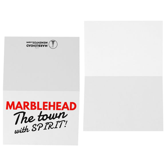 MARBLEHEAD - Town With Spirit 5x7 Note Card