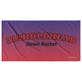 MARBLEHEAD - (red-black Down Bucket) - Beach Towel