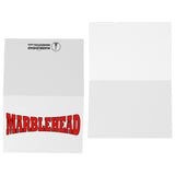MARBLEHEAD - (red-black stretch)  5x7 Note Card