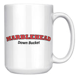 MARBLEHEAD, Down Bucket (red-blk) - Mug