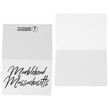 MARBLEHEAD Massachusetts 5x7 Note Card v3