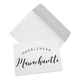 MARBLEHEAD Massachusetts 5x7 Note Card v2
