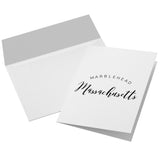 MARBLEHEAD Massachusetts 7x5 Note Card v2