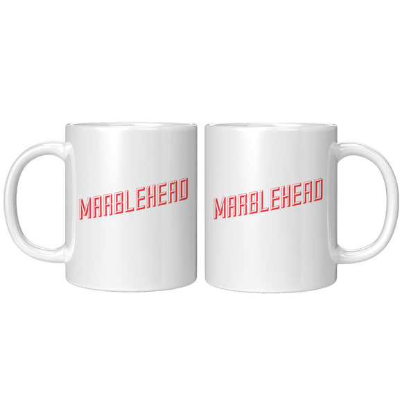 MARBLEHEAD (slanted red) - Mug