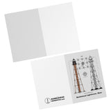 Marblehead - Lighthouse Plan 7x5 Note Card