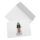 Marblehead - Lighthouse Top 5x7 Note Card