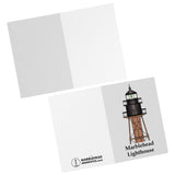 Marblehead - Lighthouse Top 7x5 Note Card