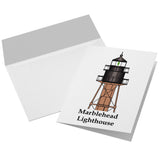 Marblehead - Lighthouse Top 7x5 Note Card