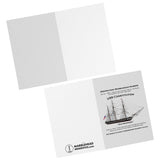 Marblehead - USS Constitution 7x5 Note Card v1