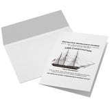Marblehead - USS Constitution 7x5 Note Card v1