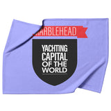 Marblehead - Yachting Capital of the World Fleece Blanket v1