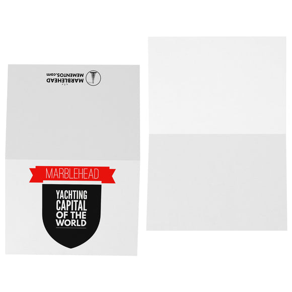 Marblehead - Yachting Capital of the World 5x7 Note Card v1