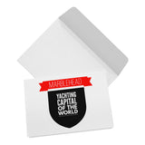 Marblehead - Yachting Capital of the World 5x7 Note Card v1