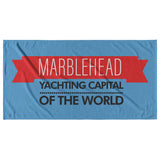 Marblehead - Yachting Capital of the World Beach Towel v3