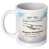Marblehead, Birthplace of Marine Aviation Clouds Bckgrnd - Mug