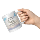 Marblehead, Birthplace of Marine Aviation Clouds Bckgrnd - Mug