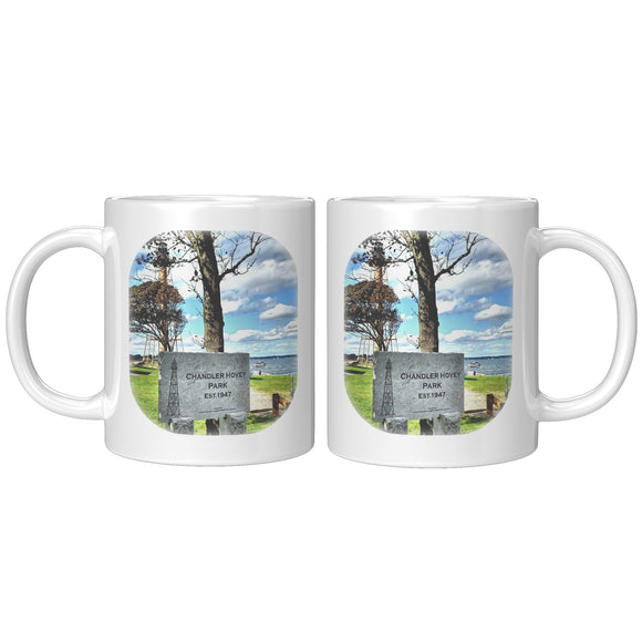 Marblehead, Chandler Hovey Park Sign - Mug